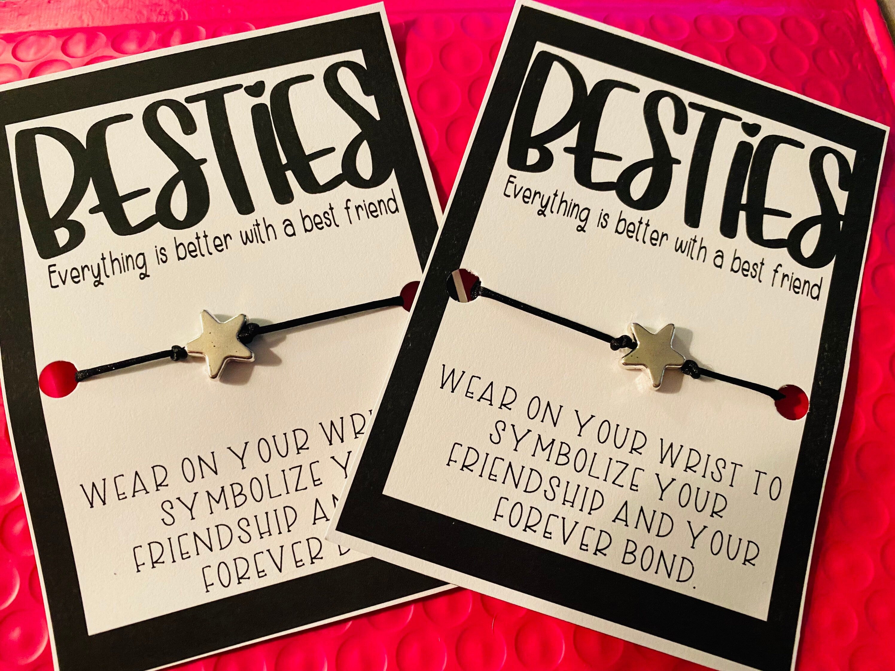 Best Friend Bracelets - Thelma and Louise Bracelet - Sisters Bracelets -  Best Friend Gift - Best Friend Jewelry - Sister Gift - Birthday