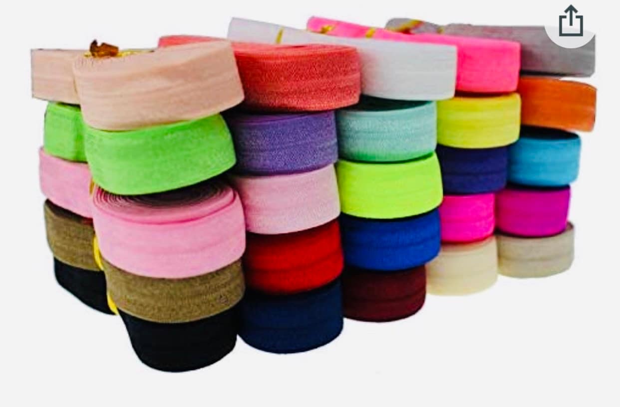 Elastic Hair ties , team gifts, colorful hair elastics, Allstar cheerleading gifts, cheer team gifts.